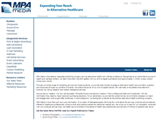 Tablet Screenshot of mpamedia.com